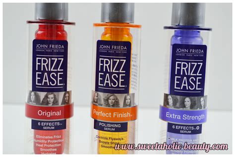 Frizz ease original 6 effects serum storage type. John Frieda Frizz Ease Serums * | Sweetaholic Beauty