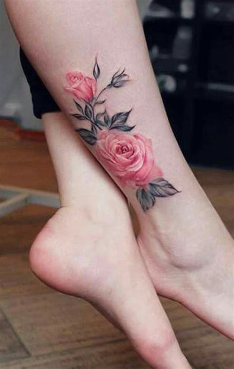 30 Delicate Flower Tattoo Ideas Delicate Flower Tattoo Ankle Tattoo