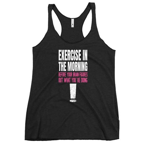 Funny Workout Tanks For Ladies Fitness Shirt For Women Workout Shirts