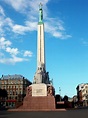Monumento a la independencia de Rusia, Riga (Letonia) - Mis viajes por ...