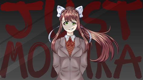 Just Monika Ddlc Fanart Nxmchan Illustrations Art Street