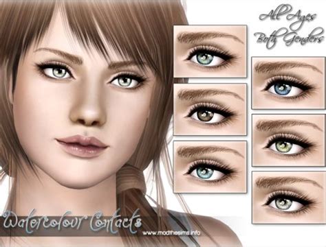 Eye Contacts Archives The Sims 3 Catalog