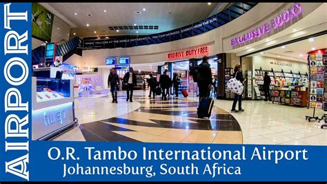 Johannesburg Or Tambo International Airport Transit And Walk Through