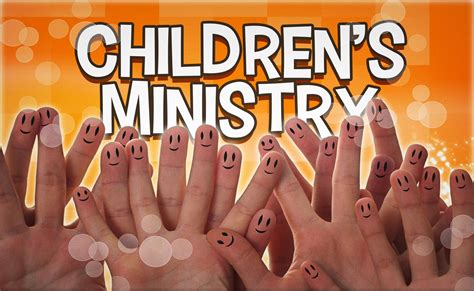 Church Preaching Slide Childrens Ministry Hands