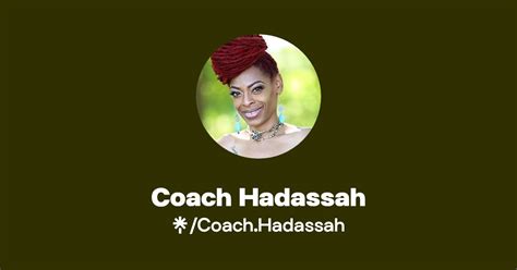 Coach Hadassah Instagram Facebook Linktree