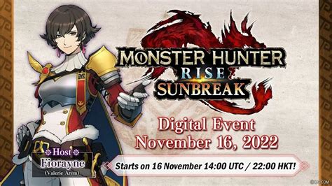 Capcom Anuncia Un Nuevo Evento Digital De Monster Hunter Rise Sunbreak