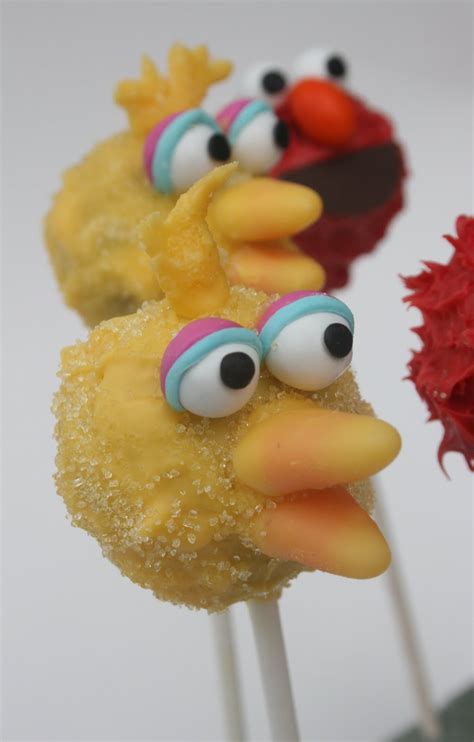 And Everything Sweet Sesame Street Cake Pops