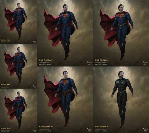 Alternate Dceu Superman Designs By Awedopearts By Tytorthebarbarian On Deviantart