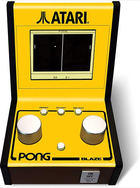 Buy Atari Pong Mini Arcade With 5 Retro Games Electronic Games