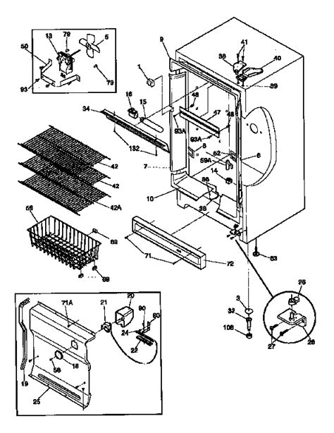 Kenmore Freezer Model 253 Parts Diagram Laceist