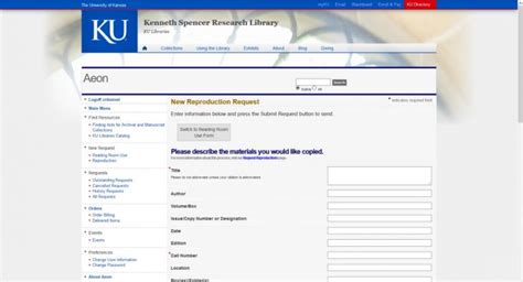 Kenneth Spencer Research Library Blog New Copy Request Process At Spencer Research Library