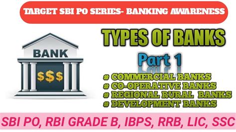 TYPES OF BANKS IN INDIA भरत म कतन परकर क बक ह BANKING