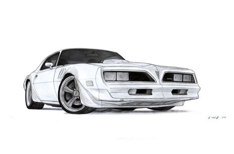 Download 1978 Pontiac Firebird Trans AM Drawing by Vertualissimo on ...