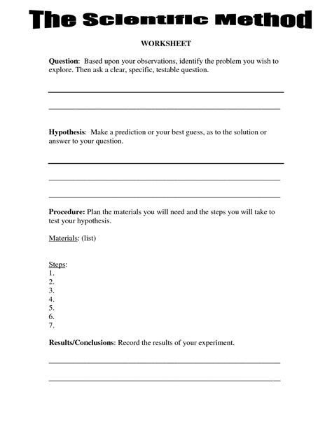 Science For 4th Graders Worksheets