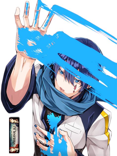 Kaito Blue Colour Render By Shizusally On Deviantart Anime Kaito