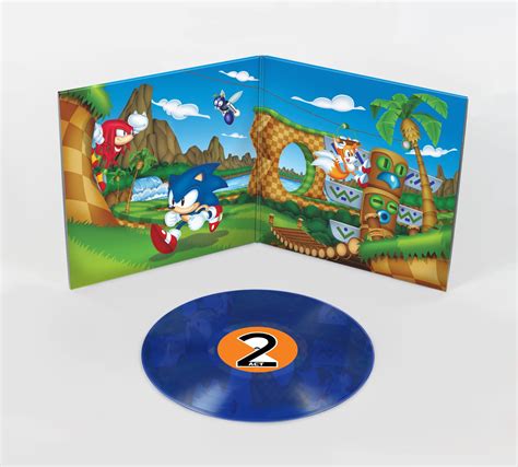 Tee Lopes Sonic Mania Sega Soundtrack Blue Lp Onvinylstore