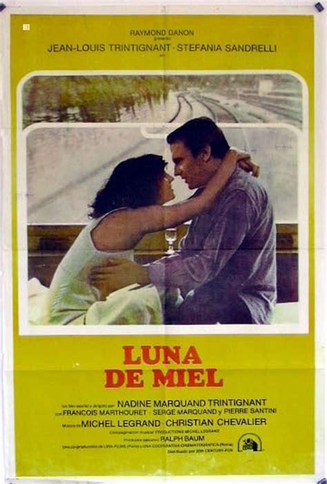 Luna De Miel Movie Poster Le Voyage De Noces Movie Poster