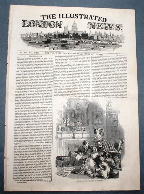 The Illustrated London News Vol Viii No 200 February28 1846 By