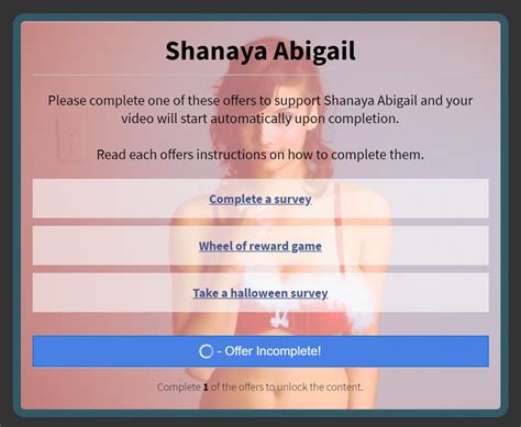 Free Video Shanaya Abigail