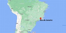 ¿Dónde está Río de Janeiro - ¿Dónde está la ciudad?