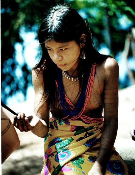 Panama An Embera Village In Panama 2 02 The Black Lines On Flickr