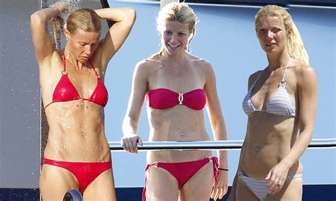 Gwyneth Paltrow Shows Off Her Beach Body In Three Different Bikinis In
