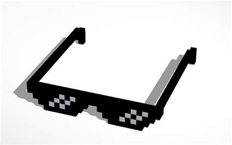 3d Design Dank Meme Glasses Tinkercad