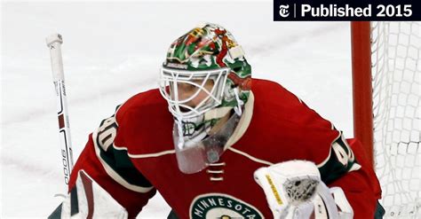 His Skill Finally Unmasked Goaltender Devan Dubnyk Finds A Home The New York Times