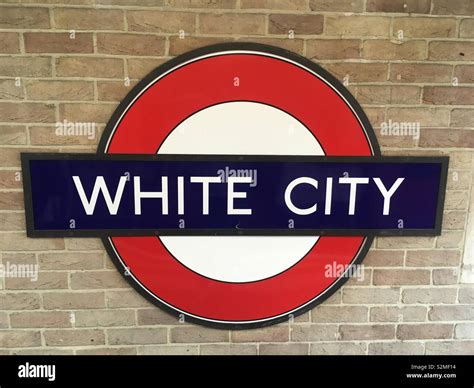 White City Underground London Stock Photo Alamy