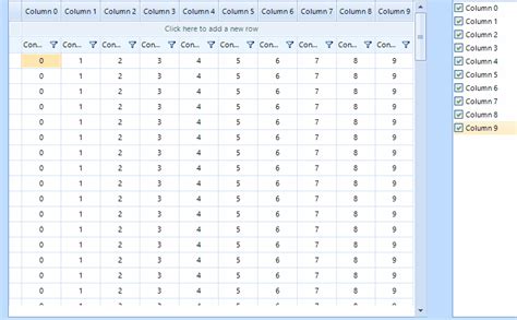 Column Chooser Winforms Gridview Control Telerik Ui For Winforms The