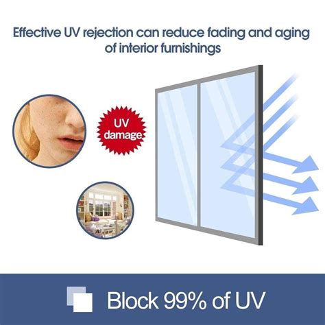 Energy Saving Reduce Heat And Glare Add Privacy Window Tint Film 48x 10