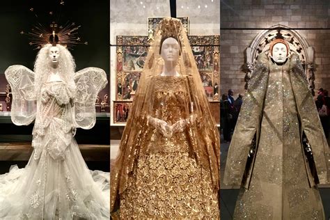 A Visit To The Mets Glorious Exhibition ‘heavenly Bodies Fashion And