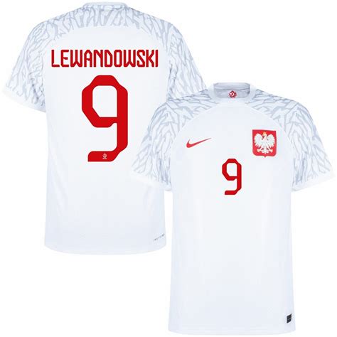 Maillot Pologne Domicile Coupe Du Monde 2022 Lewandowski