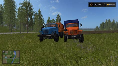 Скачать Farming Simulator 17 Ural 55574320 60 Farmer V 10 Транспорт