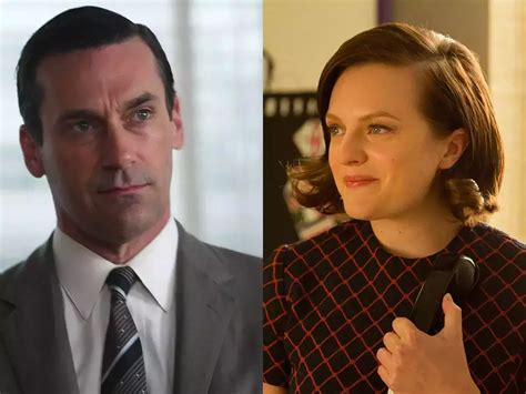 Elisabeth Moss Says Jon Hamm Made Her Cry Real Tears Filming Mad Men None Of That Was In