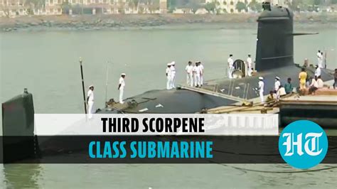 Indian Navy To Commission Scorpene Class Submarine Ins Karanj On 10