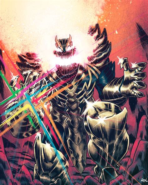 Venom Thanos By Joserealart On Deviantart
