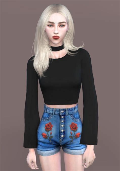 Sims 4 Cc S The Best Choker Dress By Spectacledchic Sims4 Sims4 Vrogue