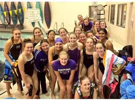 Dgn Girls Swim And Dive Team Places 6th At Neuqua Valley Invite