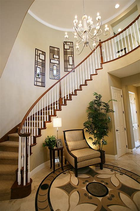You can have it in the most outrageously bold modern design, but with simple railing and spindles it also looks very fine and at home. home-stairs-designs - Staircase design