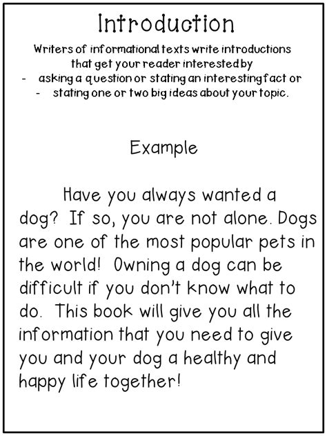 Writing Informational Text Step By Step Third Grade Doodles
