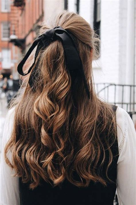 41 Cute Ribbon Are Underrated Hairstyles Ideas 女性ロングヘア ウェディング