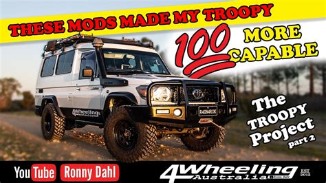 Troopy Is More Capable With These Mods Toyota Troop Carrier Mods