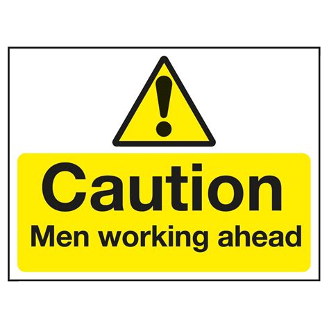 Men At Work Road Sign Ese Direct