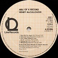 Henry McCullough / Hell Of A Record - 中古レコード・中古CDのDISK-MARKET/中古盤 廃盤 レア盤