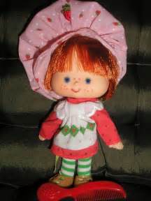 Vintage Strawberry Shortcake Doll W Flat Hands1st Edition Excellent