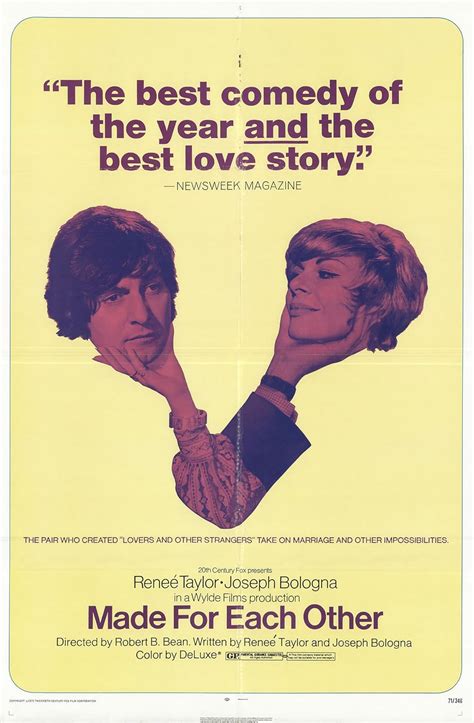 Made For Each Other 1971 IMDb