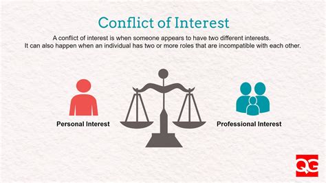conflict of interest 101 what they are and how to avoid them quality gurus