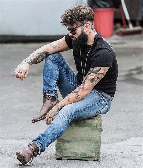 Pin By Alex On Beards And Tats Hipster Mens Fashion Beard Styles For