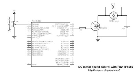 Dc Motor Speed Control With Pic18f4550 And Ccs Pic C